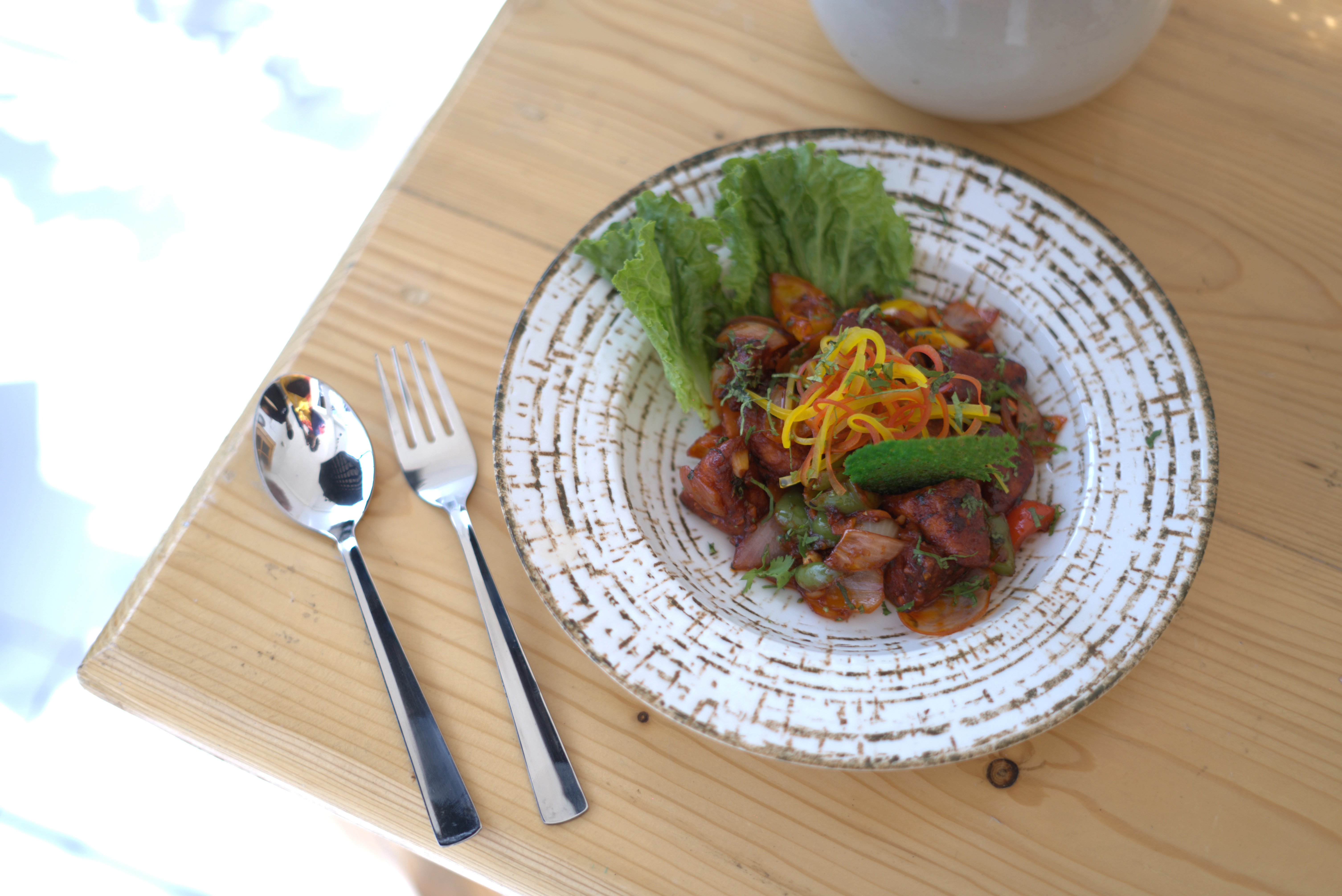 Main Course Best cafe in mukteshwar